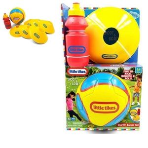 Little Tikes Soccer Starter Set: Ball, Water Bottle, Cones